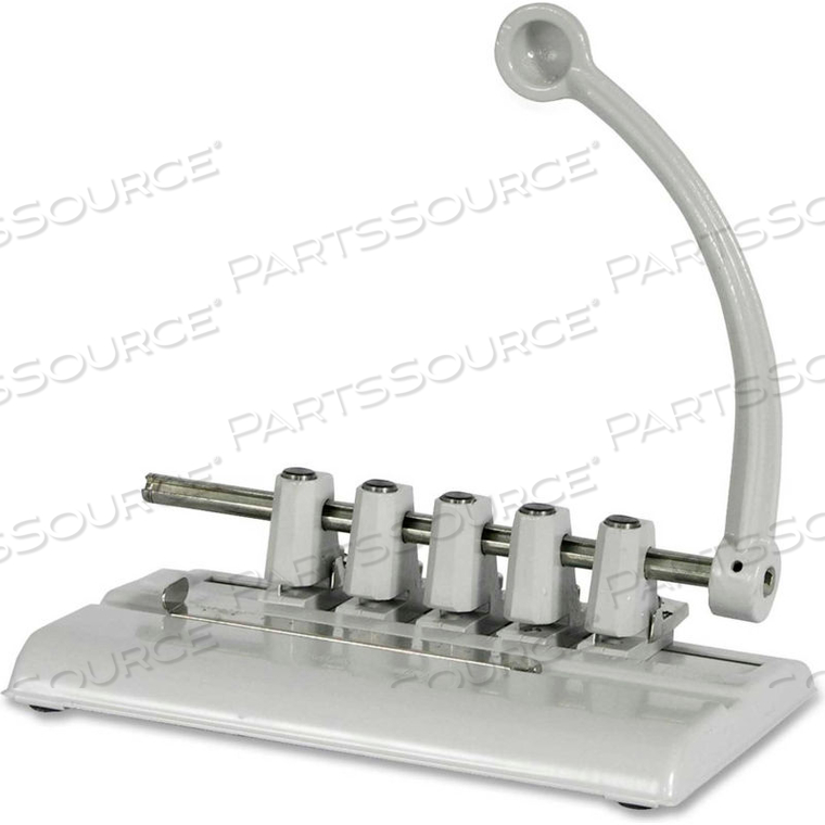 ADJUSTABLE 5-HOLE PUNCH, 40 SHEET CAPACITY, TAN by Master Products ADJUSTABLE 5-HOLE PUNCH, 40 SHEET CAPACITY, TAN by Master Products