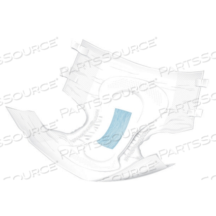 SUPER PLUS MODERATE ABSORBENCY INCONTINENCE BRIEF, MEDIUM (96 PER CASE) by McKesson