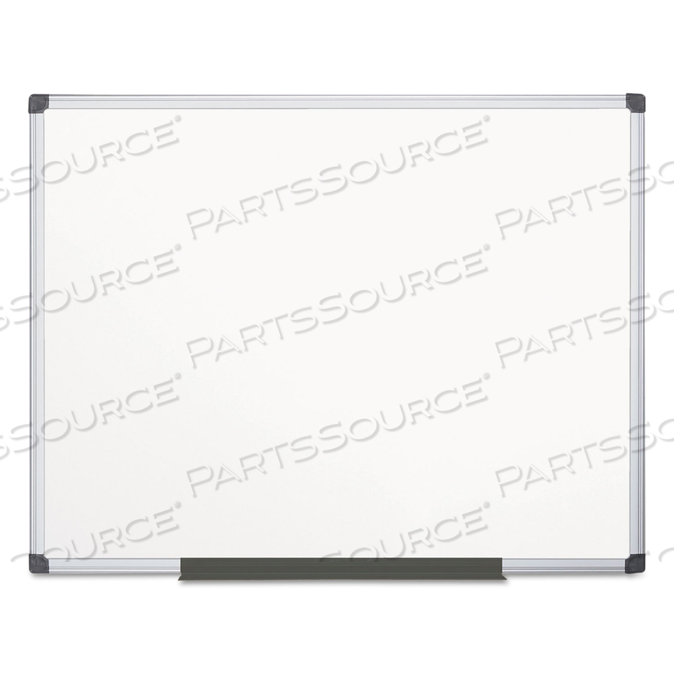 PORCELAIN VALUE DRY ERASE BOARD, 48 X 72, WHITE, ALUMINUM FRAME by MasterVision PORCELAIN VALUE DRY ERASE BOARD, 48 X 72, WHITE, ALUMINUM FRAME by MasterVision