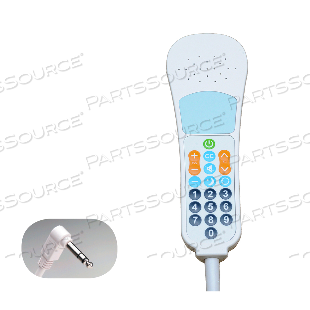 ELITE DIGITAL PILLOW SPEAKER, UNIVERSAL 1/4" 3-CONDUCTOR PLUG by Crest Healthcare