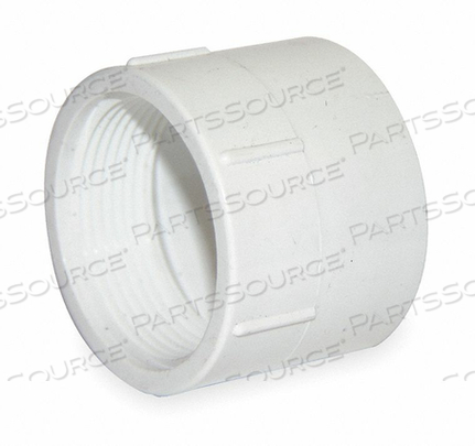 FEMALE ADAPTER, SCHEDULE 40, 6 IN X 6 IN FITTING PIPE SIZE, FEMALE NPT X FEMALE SOCKET, WHITE by Charlotte Pipe And Foundry Co. FEMALE ADAPTER, SCHEDULE 40, 6 IN X 6 IN FITTING PIPE SIZE, FEMALE NPT X FEMALE SOCKET, WHITE by Charlotte Pipe And Foundry Co.