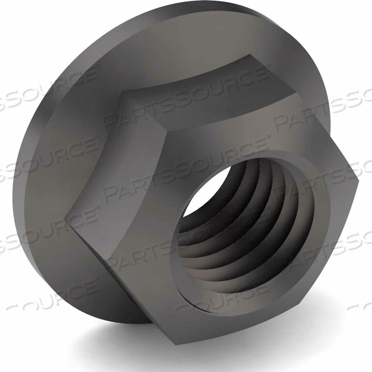 5/8-11 NE HEX FLANGE LOCK NUT - GRADE G - CARBON STEEL - PHOS & OIL - COARSE - PKG OF 20 