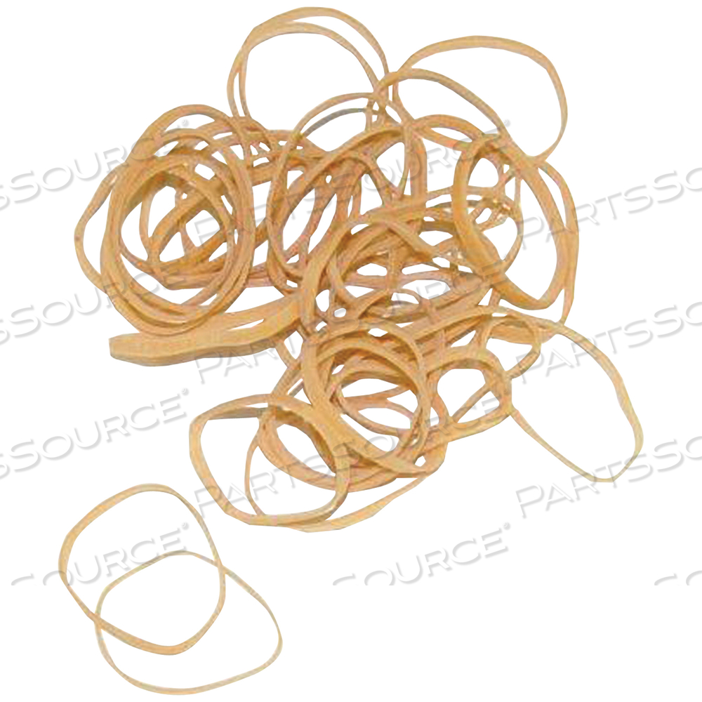 RUBBER BANDS, 1/8" X 2", BROWN, 10 LBS./CASE by BOX Partners (Box Acquisitions, LLC)