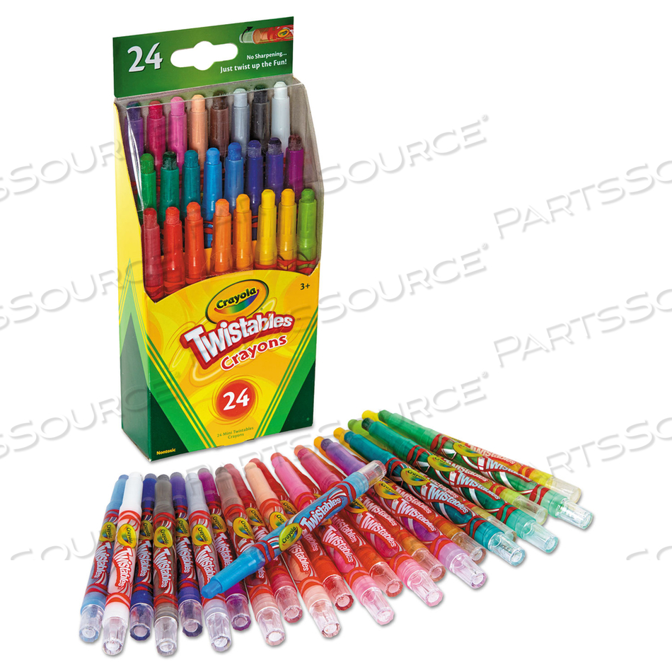 TWISTABLES MINI CRAYONS by Crayola TWISTABLES MINI CRAYONS by Crayola