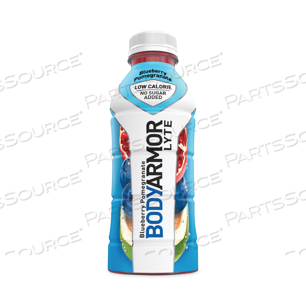 LYTE SPORTS DRINK, BLUEBERRY POMEGRANATE, 16 OZ BOTTLE by BodyArmor LYTE SPORTS DRINK, BLUEBERRY POMEGRANATE, 16 OZ BOTTLE by BodyArmor