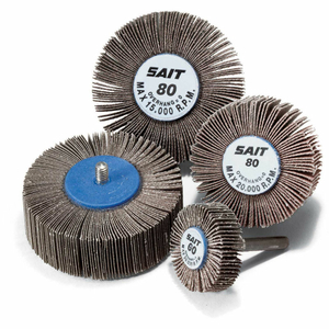 2A FLAP WHEEL 2" X 1" X 1/4" 120 GRIT ALUMINUM OXIDE by United Abrasives-Sait 2A FLAP WHEEL 2" X 1" X 1/4" 120 GRIT ALUMINUM OXIDE by United Abrasives-Sait