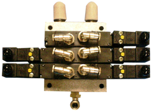 PNEUMATIC BOX VALVE ASSEMBLY FOR RELIANCE® SYNERGY WASHER DISINFECTOR by STERIS Corporation PNEUMATIC BOX VALVE ASSEMBLY FOR RELIANCE® SYNERGY WASHER DISINFECTOR by STERIS Corporation