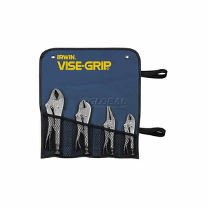 VISE-GRIP 4 PIECE THE ORIGINAL LOCKING PLIER SET W/ POUCH by IRWIN Tools