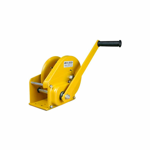 CARBON STEEL HAND WINCH WITH BRAKE 1500 LB. CAPACITY by Oz Lifting Products CARBON STEEL HAND WINCH WITH BRAKE 1500 LB. CAPACITY by Oz Lifting Products