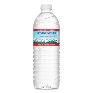 ALPINE SPRING WATER, 16.9 OZ BOTTLE, 35/CASE by Crystal Geyser