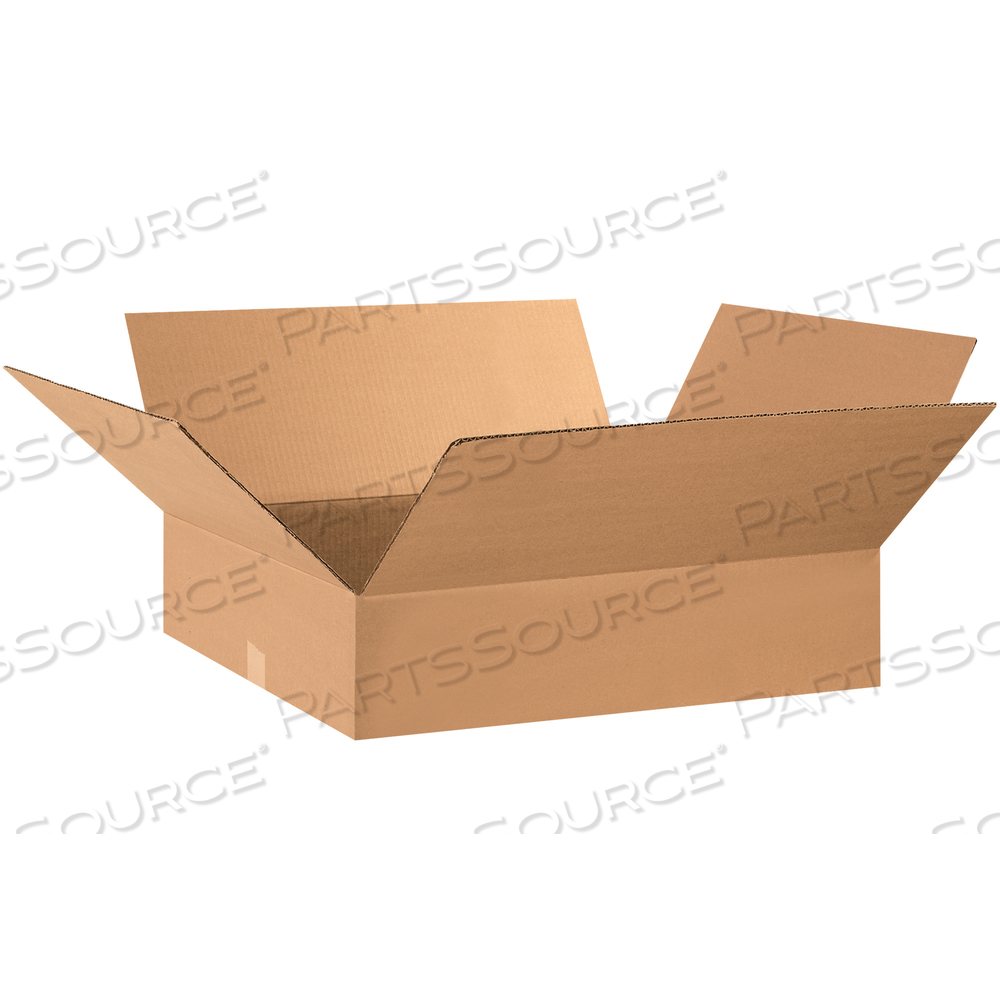 FLAT CORRUGATED BOXES, 28" X 17" X 5", KRAFT, 15/BUNDLE by BOX Partners (Box Acquisitions, LLC)