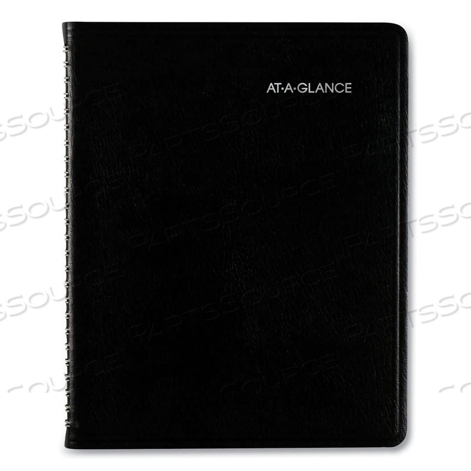 DAYMINDER EXECUTIVE WEEKLY/MONTHLY PLANNER, 8.75 X 7, BLACK COVER, 12-MONTH (JAN TO DEC): 2023 