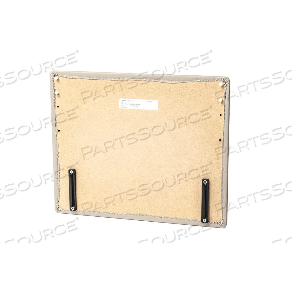 PAD, LEG EXTENSION UPHOLSTERED CLAMSHELL, SVC, FOR USE WITH: FOR HIGH/LOW TABLE 