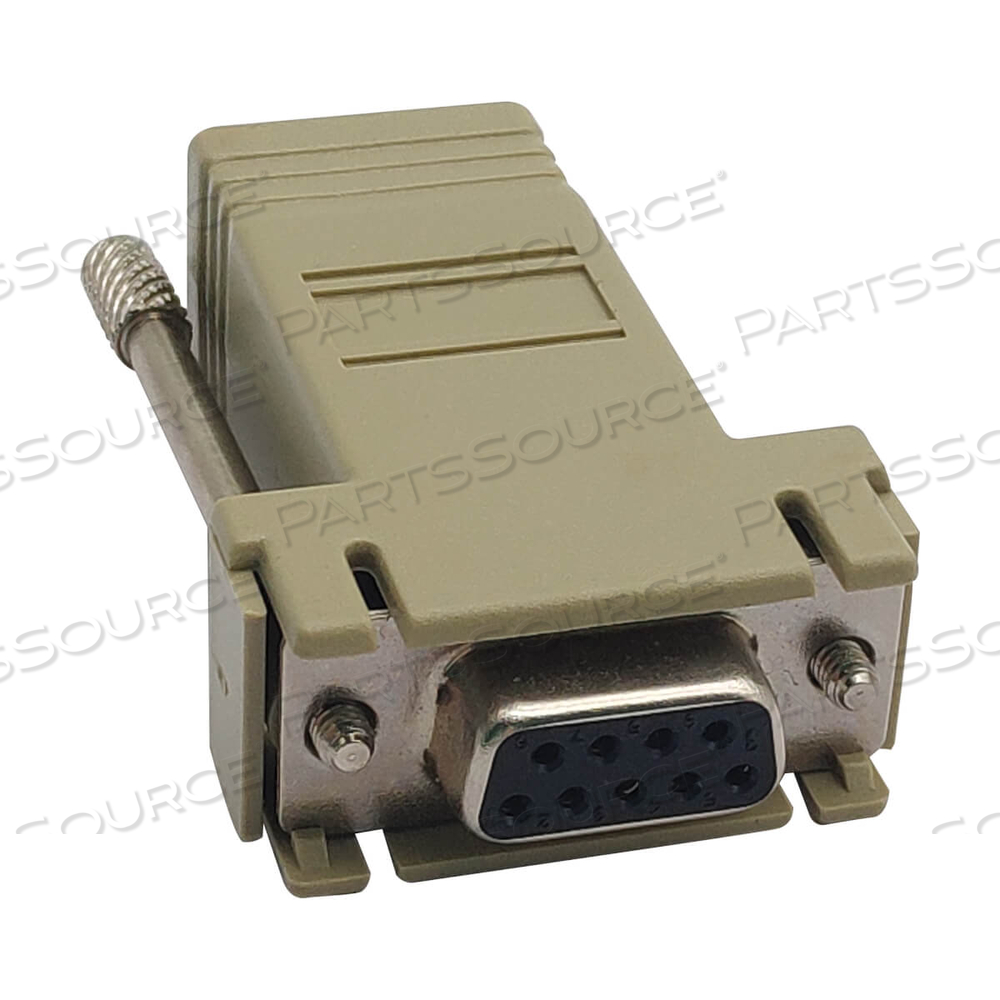 RJ45 FEMALE - DB9 FEMALE STRAIGHT THROUGH WIRING MODULAR SERIAL ADAPTER by Tripp Lite