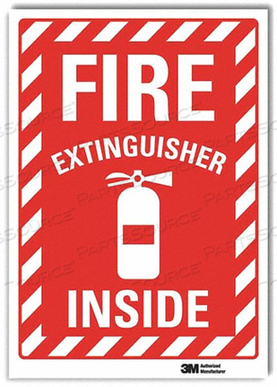 J2709 FIRE EXTINGUISHER SIGN 10X7 IN. by Lyle Signs Inc. J2709 FIRE EXTINGUISHER SIGN 10X7 IN. by Lyle Signs Inc.