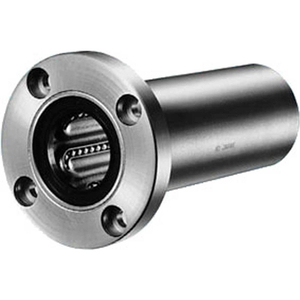 1-1/4" ID ROUND FLANGE DOUBLE-WIDE TYPE LINEAR BEARING W/RESIN RETAINER & SEALS by NB Products