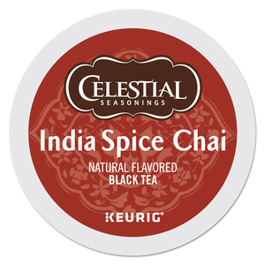 INDIA SPICE CHAI TEA K-CUPS, 96/CARTON by Celestial Seasonings