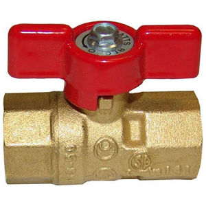 GAS BALL VALVE 1/2" by Attias Oven Company