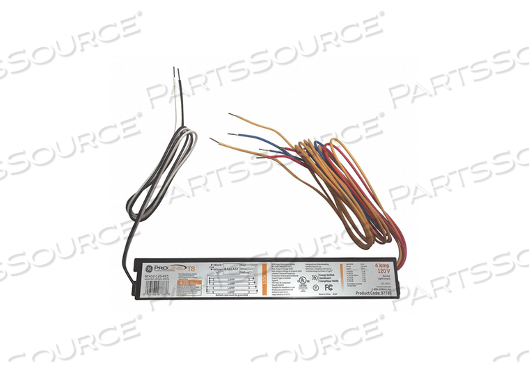 REPLACEMENT FOR GE GENERAL ELECTRIC G.E GE432-120-RES 