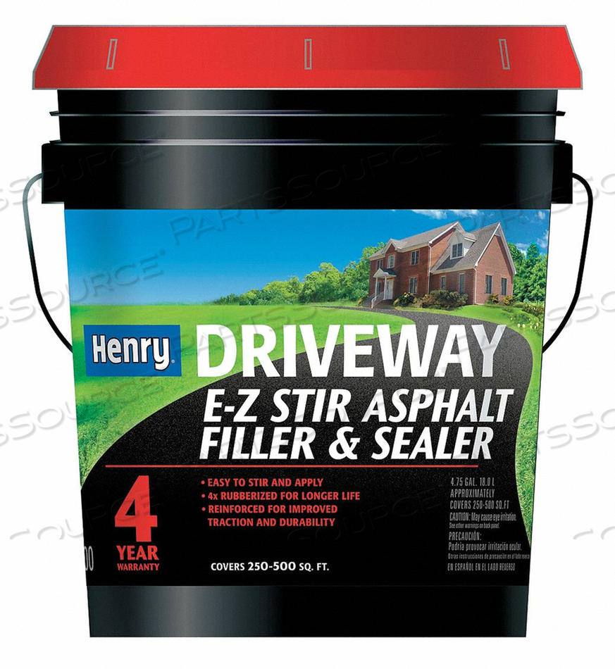 SEALER ASPHALT 4.75 GAL. PAIL by Henry SEALER ASPHALT 4.75 GAL. PAIL by Henry