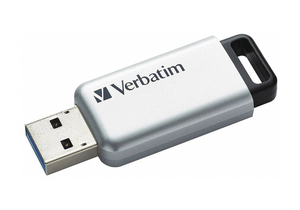 STORE N GO USB 3.0 FLASH DRV 16GB SILVER by Verbatim