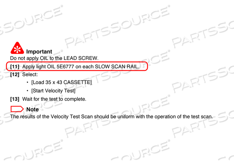 4 OZ SPINDLE OIL by Carestream Health, Inc.