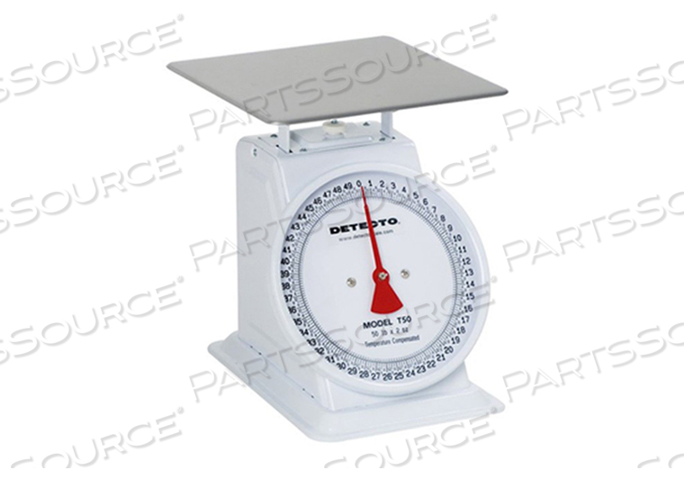 TOP LOADING DIAL SCALE, 100 LB, FIXED DIAL DISPLAY 