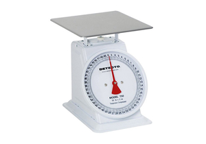 TOP LOADING DIAL SCALE, 100 LB, FIXED DIAL DISPLAY by Detecto Scale / Cardinal Scale