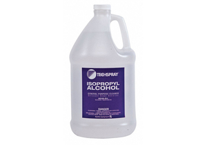 ISOPROPYL ALCOHOL, 1 GAL, BOTTLE, 99.6 TO 100% ISOPROPYL ALCOHOL, CLEAR, ALCOHOL ODOR, 2% LOWER, 12% UPPER FLAMMABILITY by Techspray (ITW)