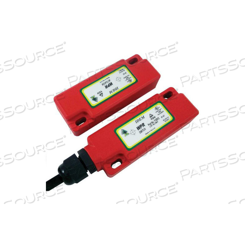 WPR MAGNETIC NON CONTACT SWITCH, 10M, 2NC 1NO by IDEM Safety Switches Usa WPR MAGNETIC NON CONTACT SWITCH, 10M, 2NC 1NO by IDEM Safety Switches Usa