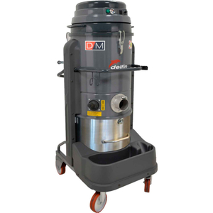 HEPA VACUUM - 26.4 GALLON 1.5 HP by Delfin Industrial