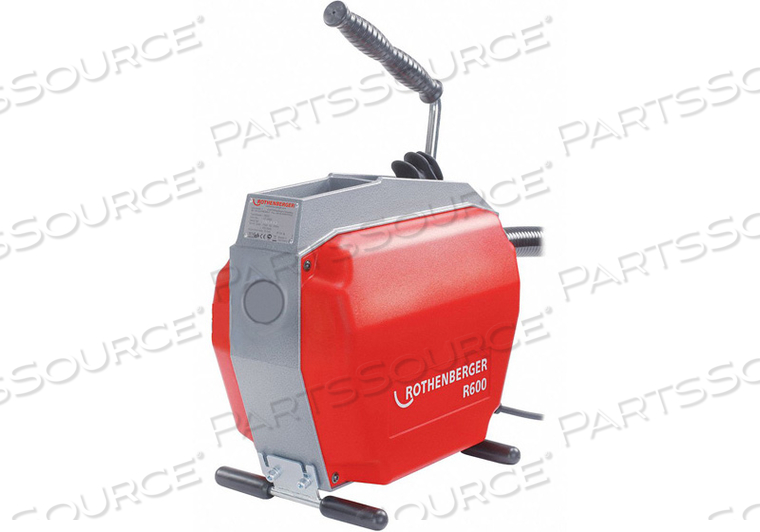 DRAIN CLEANING MACHINE 200 FT MAX RUN by Rothenberger DRAIN CLEANING MACHINE 200 FT MAX RUN by Rothenberger