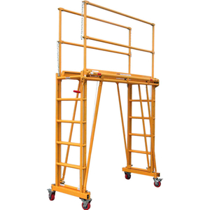 TELE-TOWER ADJUSTABLE WORK PLATFORM, 104"L X 38"W X 118"H by Paragon Pro, Inc.