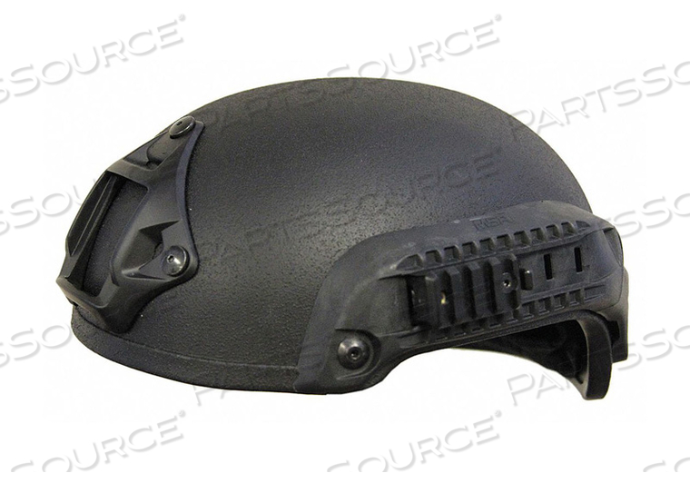HELMET BLACK LEVEL IIIA LARGE by United Shield International LLC HELMET BLACK LEVEL IIIA LARGE by United Shield International LLC