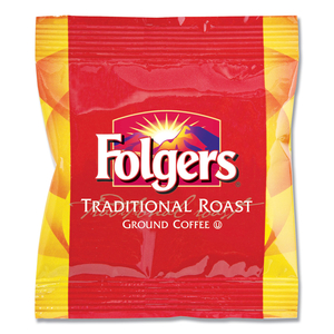 GROUND COFFEE FRACTION PACKS, TRADITIONAL ROAST, 2OZ, 42/CARTON by Folgers