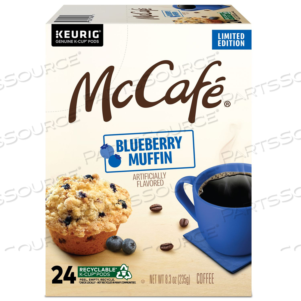 BLUEBERRY MUFFIN K-CUPS, 24/BOX BLUEBERRY MUFFIN K-CUPS, 24/BOX