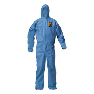 KLEENGUARD A20 BREATHABLE PARTICLE PROTECTION COVERALL, BLUE DENIM, 2X-LARGE, ZF, EBWAH by KleenGuard