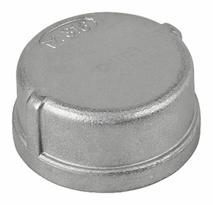 CONDUIT CAP THREAD 3/4IN 57/64INL 316 SS by Calbrite