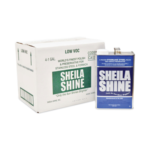 LOW VOC STAINLESS STEEL CLEANER AND POLISH, 1 GAL CAN by Sheila Shine