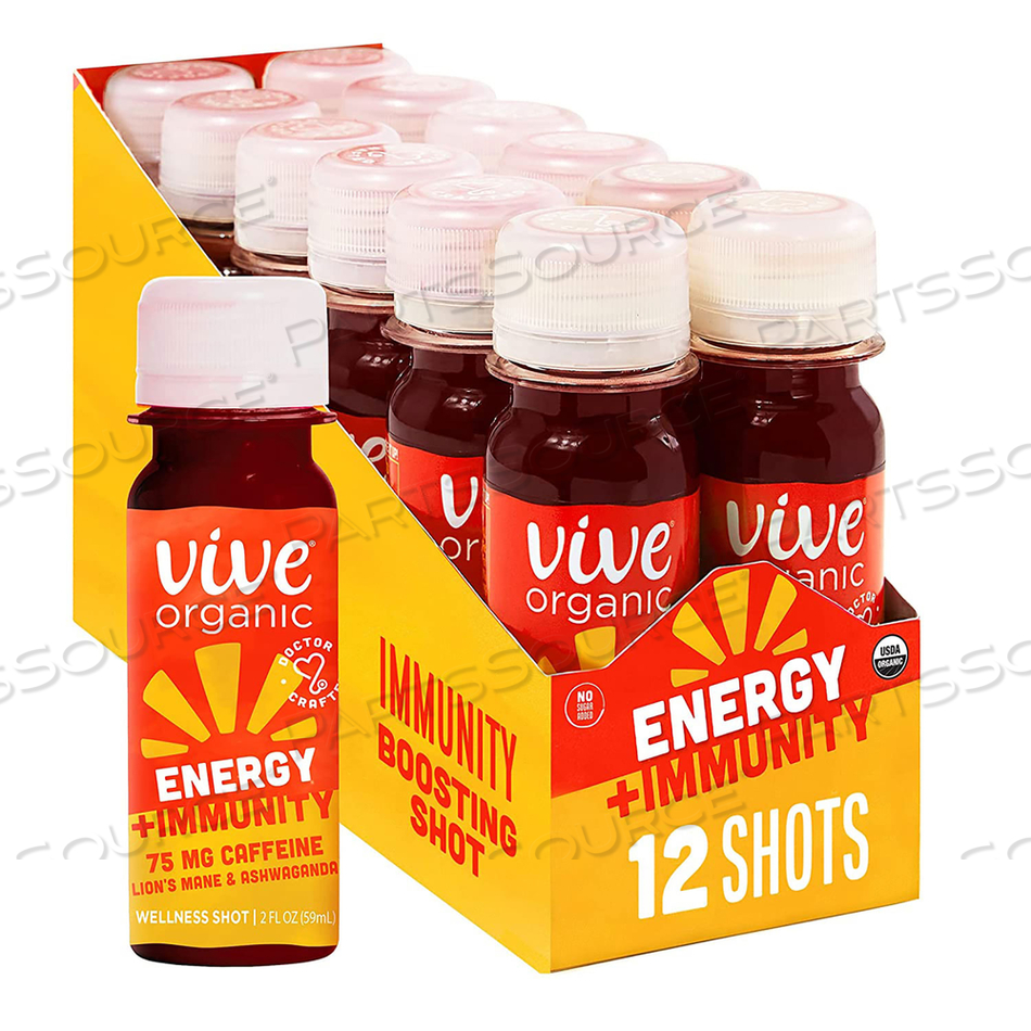 ENERGY+FOCUS, 2 OZ BOTTLE, 12/PACK 