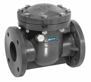 SWING CHECK VALVE PVC 8 FLANGE by Ipex