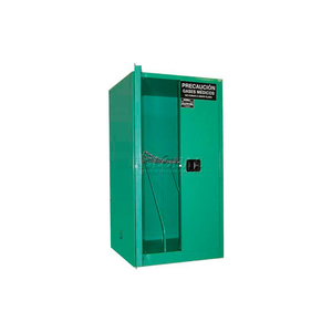 9, H CYLINDER, VERTICAL MEDICAL GAS CABINET, 34"W X 34"D X 65"H, MANUAL CLOSE by Securall