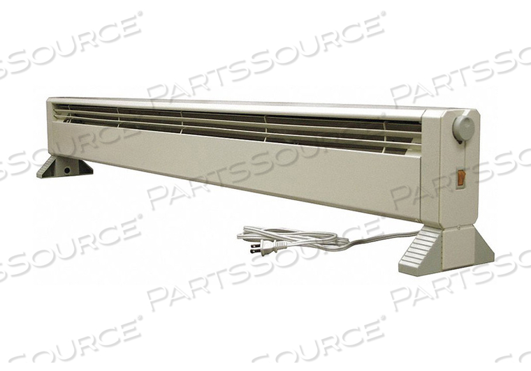 PRTBLE ELCTRC BASEBOARD HEATER 58 L 120V by DAYTON ELECTRIC MANUFACTURING CO