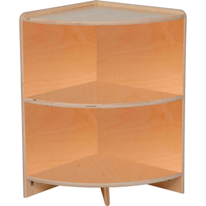 24" HIGH CORNER SHELF by Wood Designs 24" HIGH CORNER SHELF by Wood Designs