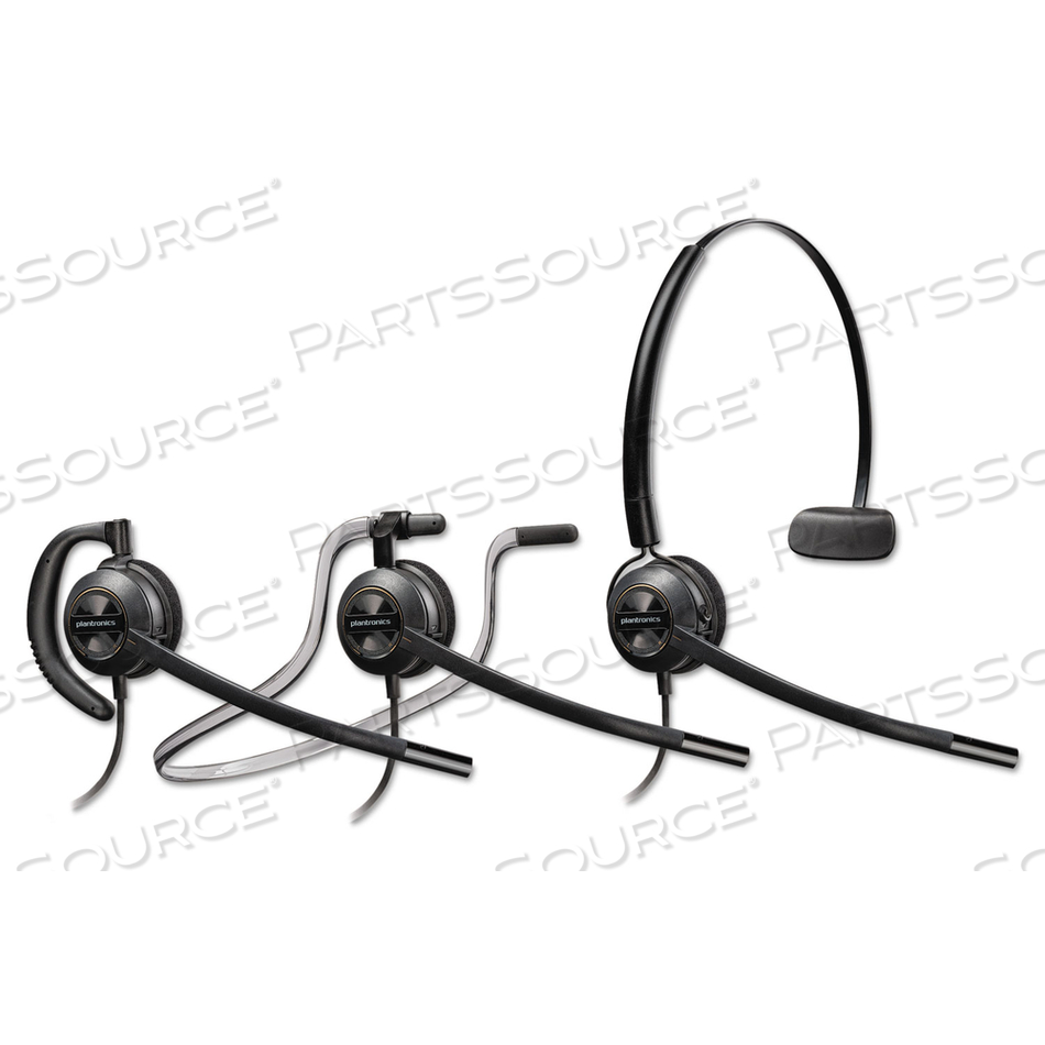 PLANTRONICS ENCOREPRO HW540 - HEADSET - ON-EAR - CONVERTIBLE - WIRED 