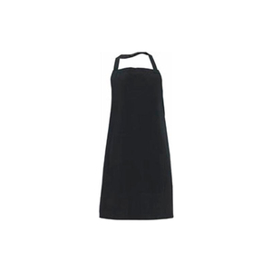 BIB APRON, 30" X 34", NO POCKETS, BLACK by John Ritzenhaler Co