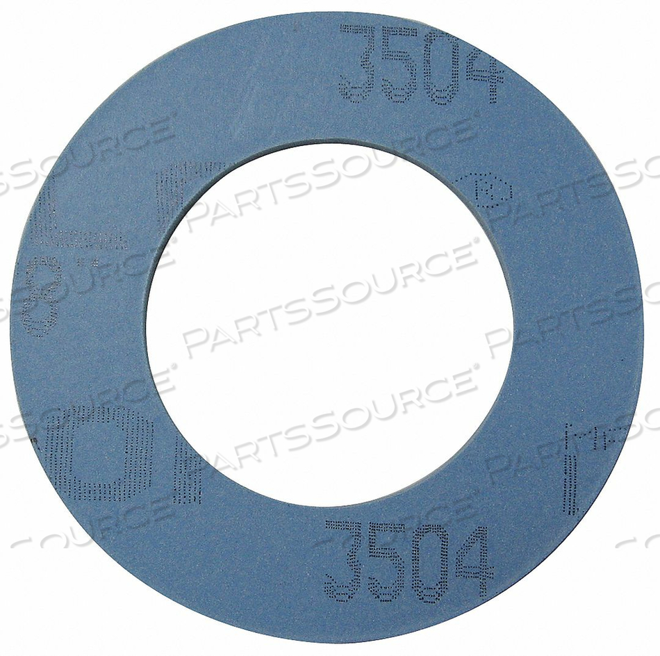 FLANGE GASKET 2 IN. 1/8 IN. BLUE PTFE by Gylon FLANGE GASKET 2 IN. 1/8 IN. BLUE PTFE by Gylon