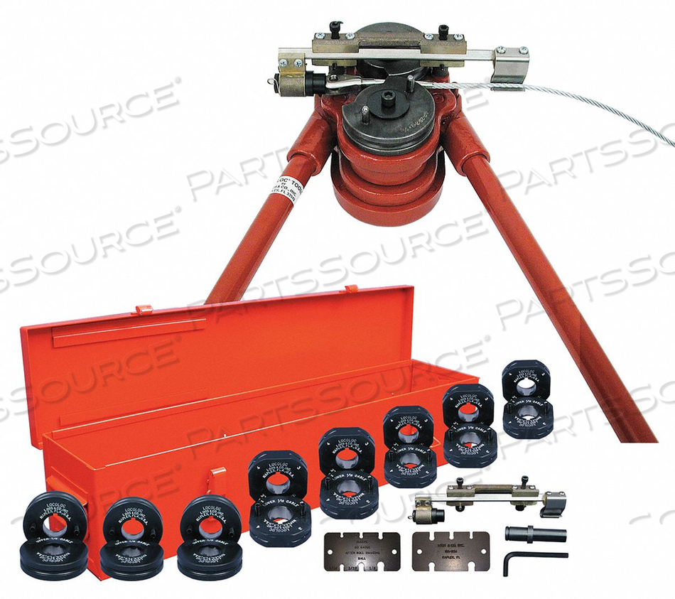 PORTABLE SWAGING MACHINE KIT 1/16-3/16 by Loos