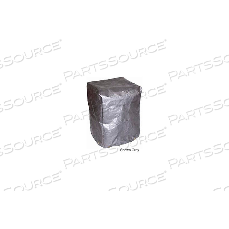 48"L X 48"W X 60"H, 5-SIDED POLYETHYLENE MACHINE COVER, 7 OZ. BLACK by Mauritzon 48"L X 48"W X 60"H, 5-SIDED POLYETHYLENE MACHINE COVER, 7 OZ. BLACK by Mauritzon