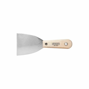 WOOD HANDLE STIFF SCRAPER KNIFE, 3" by Stanley